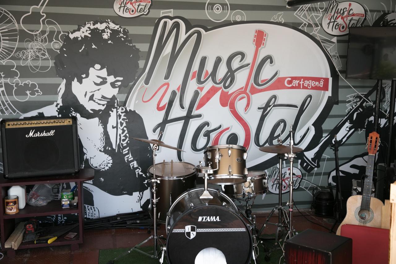 Music Hostel Cartagena (Adults Only) Exterior foto